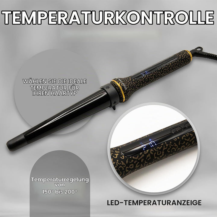 CORIOLISS | Glamour Wand | Lockenstab für Frauen | Haarkräusler für langes und kurzes Haar | Profess