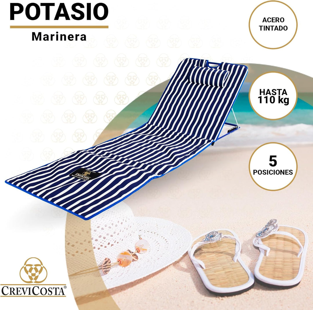 CREVICOSTA QUALITY MARK MARCAS DE CALIDAD - POTASIO 1309-1 Aluminiummatte klappbar (Marinera)