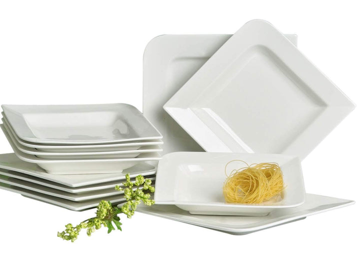 Retsch Arzberg Fantastic edles Tafelservice 12teilig für 6 Personen/Porzellan/cremeweiss