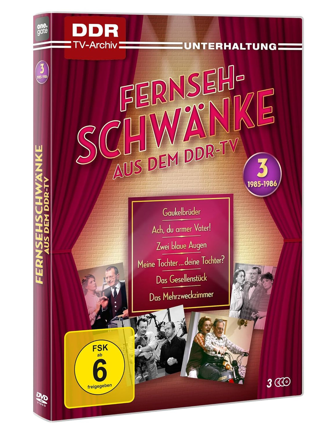 Fernsehschwänke aus dem DDR-TV - Box 3 - 1985-86 (DDR TV-Archiv), DVD