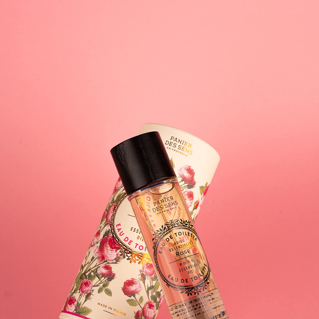Panier des Sens Eau de toilette Damen Rose - Parfüm Damen - Naturkosmetik Made in France – 50ml, Ros