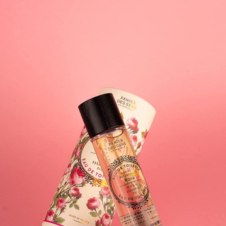 Panier des Sens Eau de toilette Damen Rose - Parfüm Damen - Naturkosmetik Made in France – 50ml, Ros