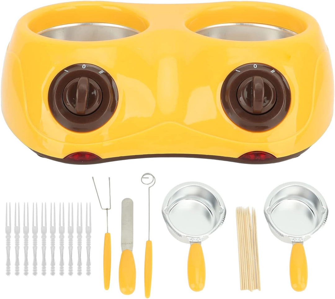 Zerodis Schokoladen-Schmelztopf, Einfacher Tragbarer, Schneller Elektrischer Schokoladen-Fondue-Topf
