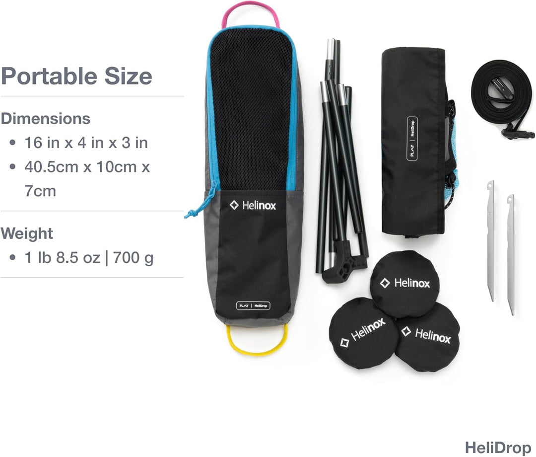 Helinox HeliDrop Wurfspiel, schwarz
