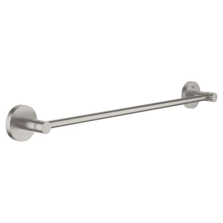 Grohe Essentials Badetuchhalter 450mm, supersteel, 1 Stück, 40688DC1 450 mm, 450 mm