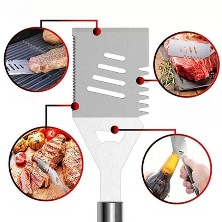 Küchenprofi BBQ Set ARIZONA 16-teilig, Grill Zubehör Set, schwarzer Aluminium Koffer, ideales Gesche