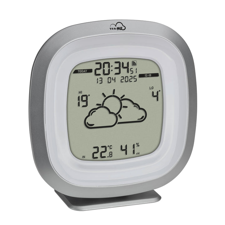 TFA Dostmann WLAN Wetterstation TFA.me ID-03, 35.8101, lokale Profi-Wettervorhersage durch wetter.co