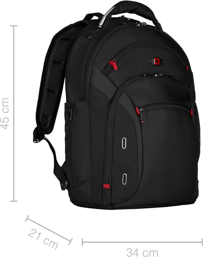 WENGER Gigabyte Laptop-Rucksack für MacBook Pro 15 Zoll, Fach für iPad, Organizer, 17 l, Damen Herre