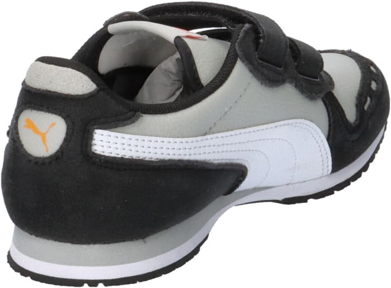 PUMA Unisex Kinder Cabana Racer Sl 20 V Ps Sneaker 32 EU Ash Gray Puma White Puma Black, 32 EU Ash G