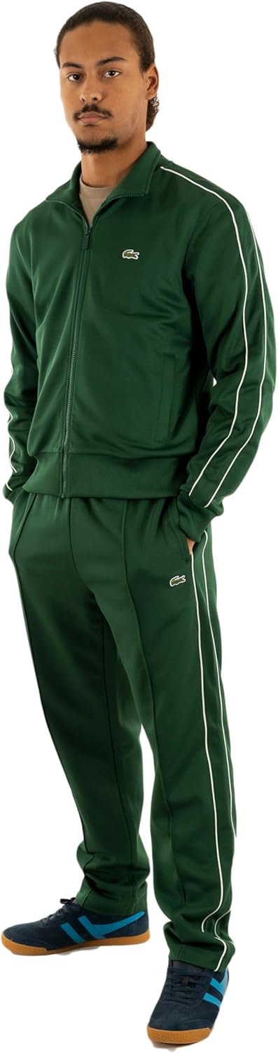 Lacoste Herren Sweatshirt XS Grün, XS Gr&#xFC;n