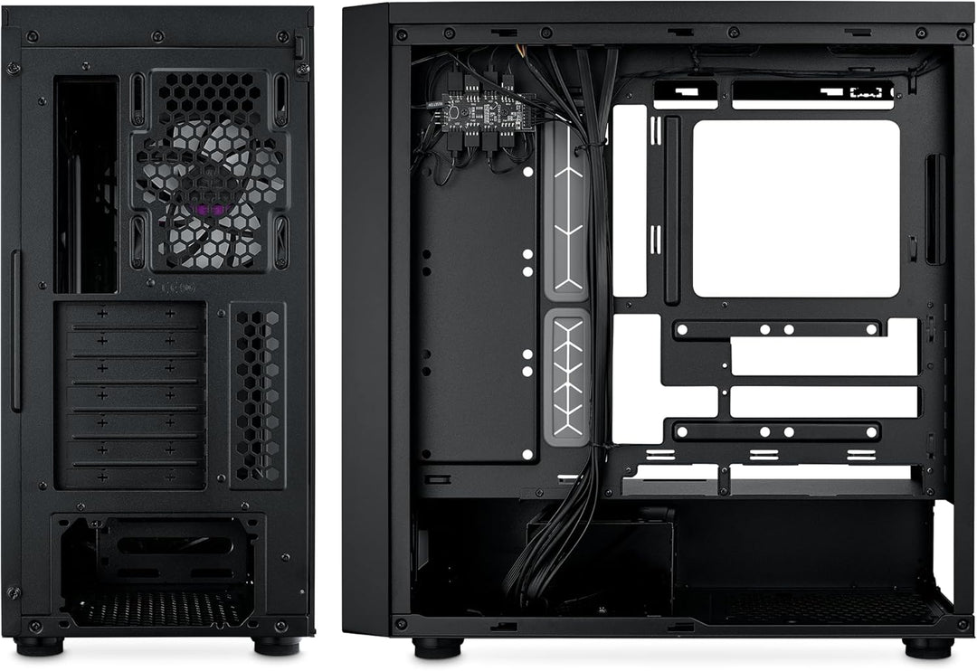Cooler Master MasterBox 600 – E-ATX-Airflow-Gehäuse Back-Connect-MB- und 420 mm Kühler-fähig, 3 x 14