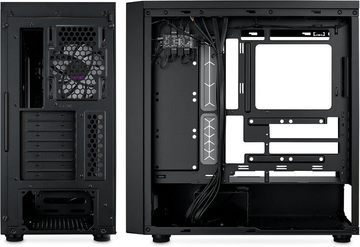 Cooler Master MasterBox 600 – E-ATX-Airflow-Gehäuse Back-Connect-MB- und 420 mm Kühler-fähig, 3 x 14