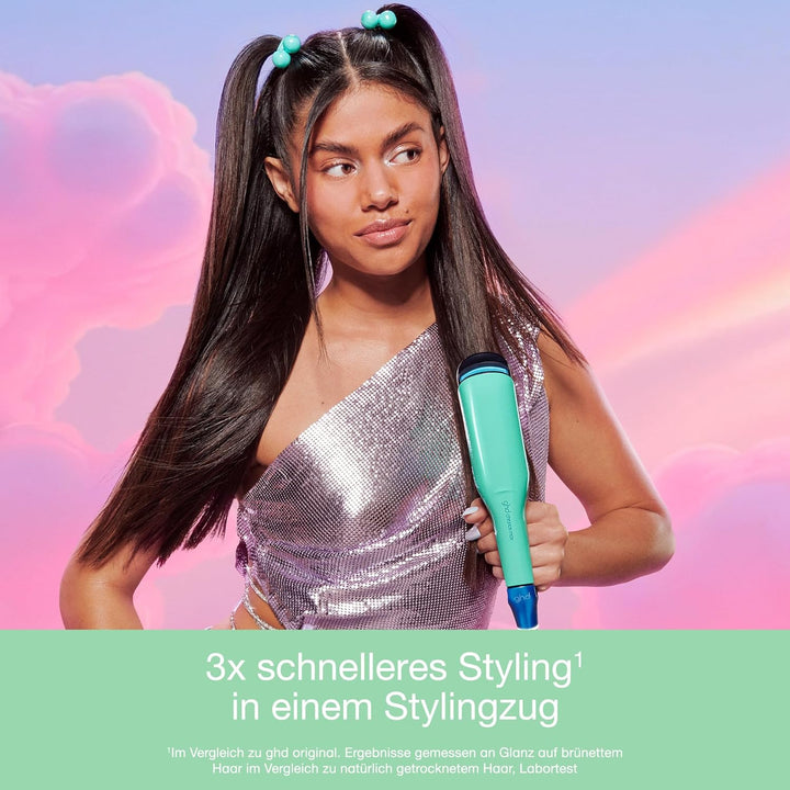ghd chronos max Breites Glätteisen: Ideal für dickes, langes & lockiges Haar, smarter Styler, 85% gr