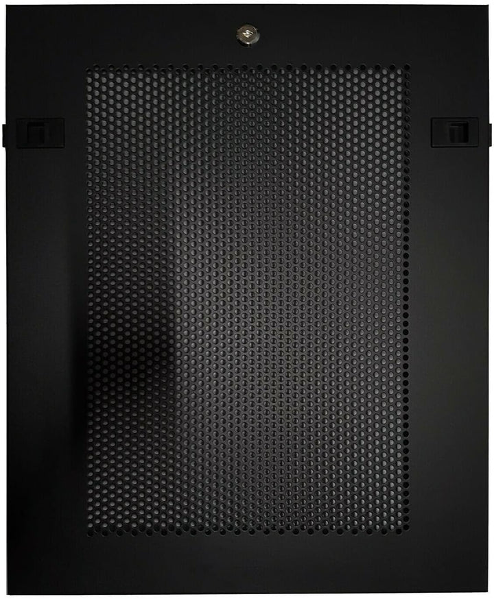 DSIT 6HE Serverschrank - 19 Zoll Wandgehäuse mit Glastür und Perforierte Seitenwände (BxTxH) 600 x 6