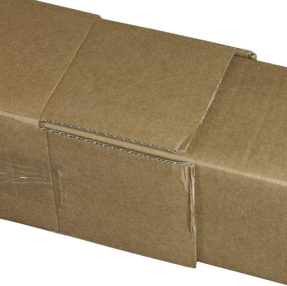 Ropipack quadratische Versandbox Versandhülse Versandrohr Posterverpackung 105 x 105 x 630 mm, teles