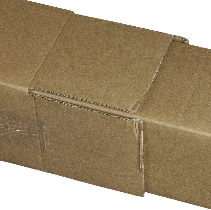 Ropipack quadratische Versandbox Versandhülse Versandrohr Posterverpackung 105 x 105 x 630 mm, teles