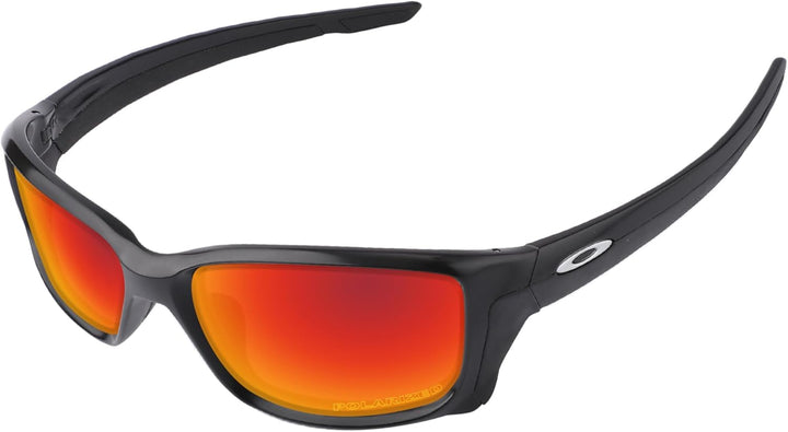 PapaViva Ersatzgläser für Oakley Straightlink OO9331 Fire Red - Polarized, Fire Red - Polarized