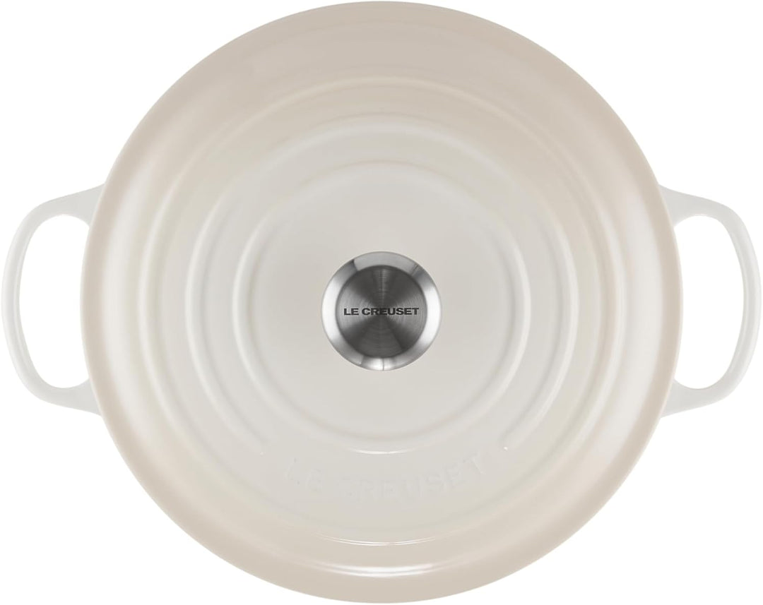 Le Creuset Signature Gusseisen-Bräter mit Deckel, Ø 28 cm, Rund, Für alle Herdarten und Induktion ge