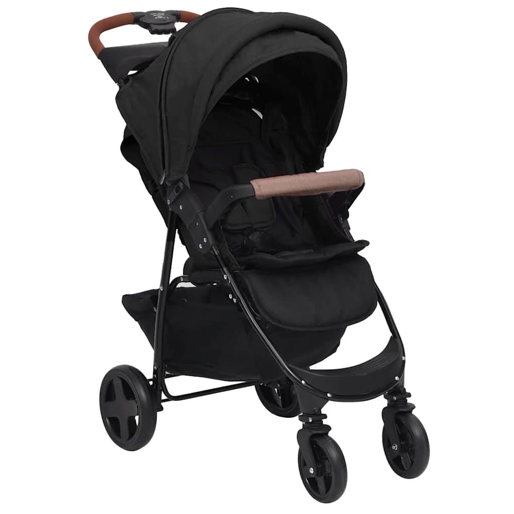 vidaXL Kinderwagen 2-in-1 Klappbar Kombikinderwagen Kinder Baby Buggy Sportwagen Reisebuggy Babywage