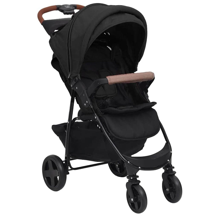 vidaXL Kinderwagen 2-in-1 Klappbar Kombikinderwagen Kinder Baby Buggy Sportwagen Reisebuggy Babywage