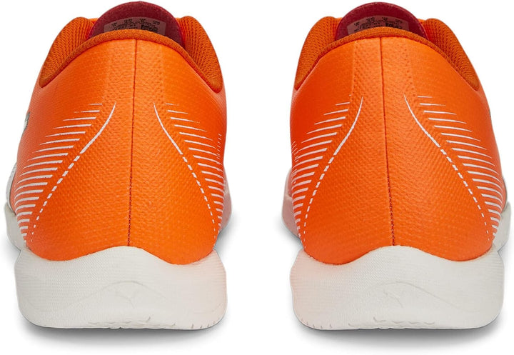 PUMA Herren Ultra Play It Fussballschuh 42 EU Ultra Orange Puma White Blue Glimmer, 42 EU Ultra Oran