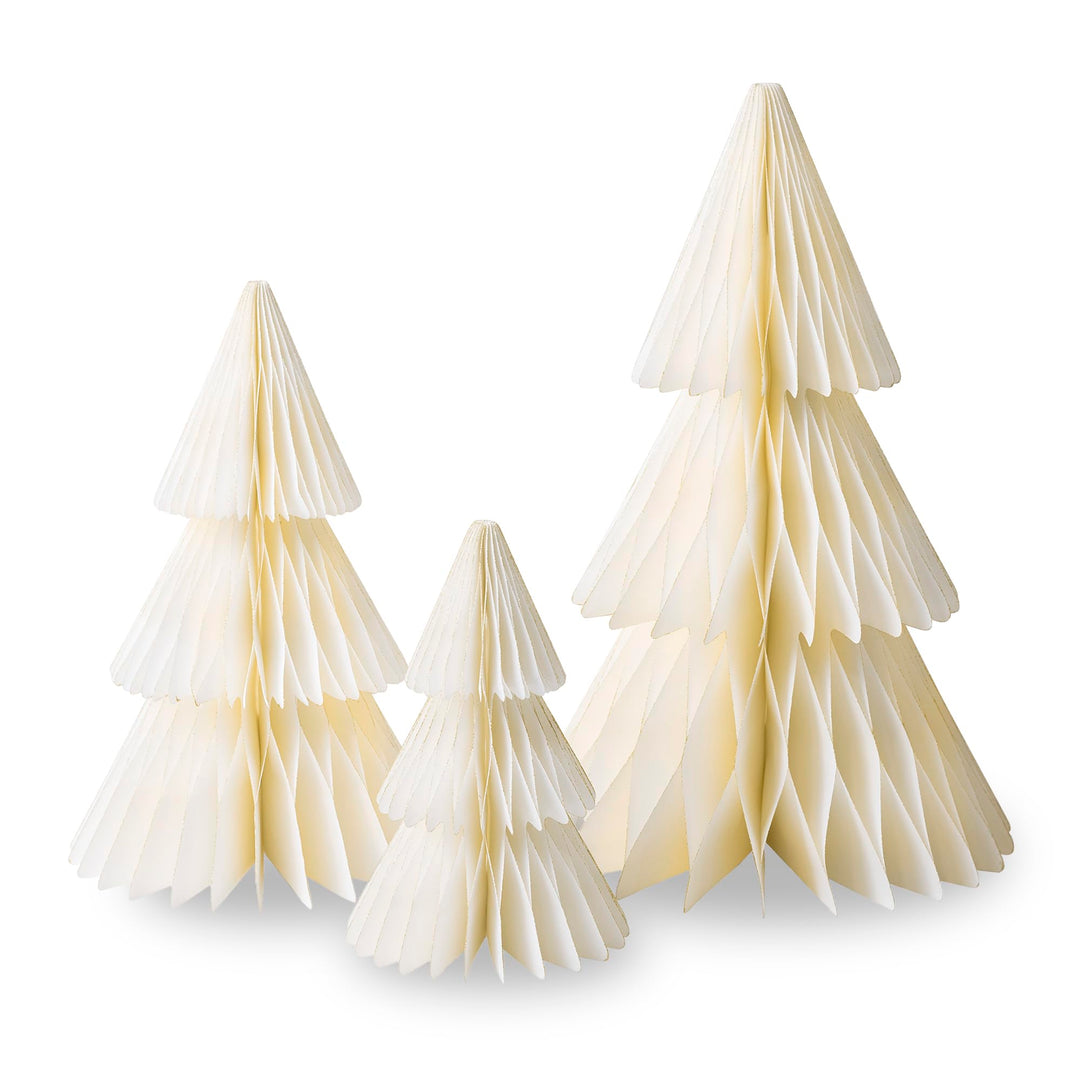 HAPPY DAYS Weihnachtsbaum & Weihnachtsdeko Weiss - Deko für Zuhause, oder Büro - tischdeko Weihnacht