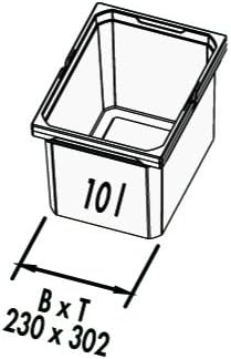 Naber Befestigung, Grau, 10L