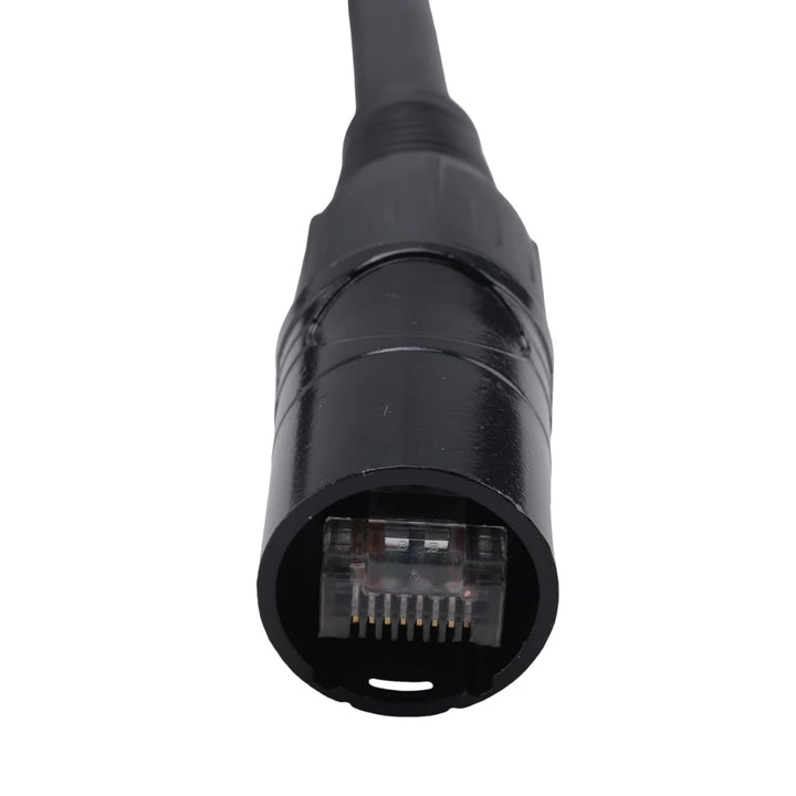 CAT6 Ethernet Verlängerungskabel (3m) – EtherCON-kompatibler RJ45 Stecker – Geschirmtes Patchkabel f