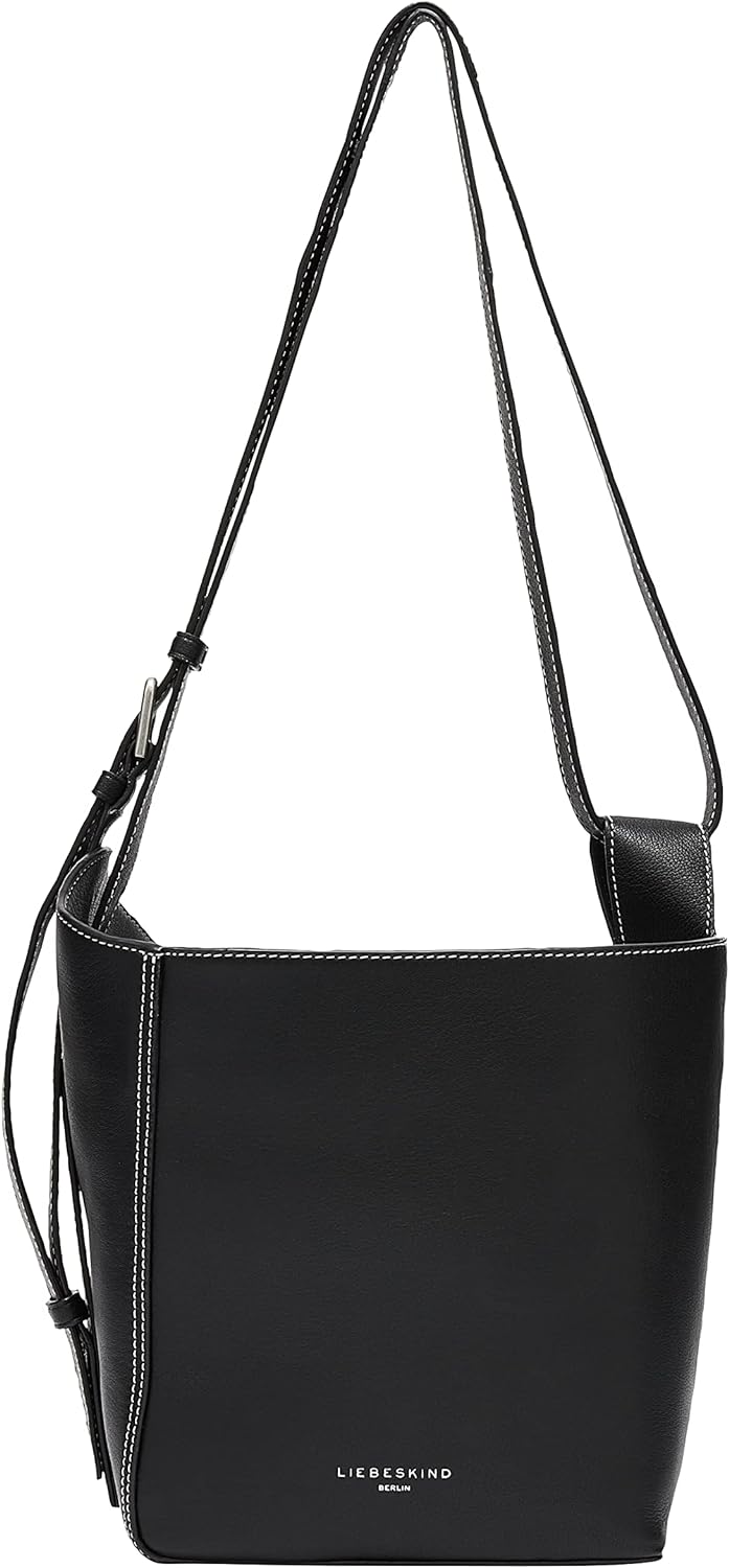 Liebeskind Damen Bowie Hobo S Schwarz, Schwarz