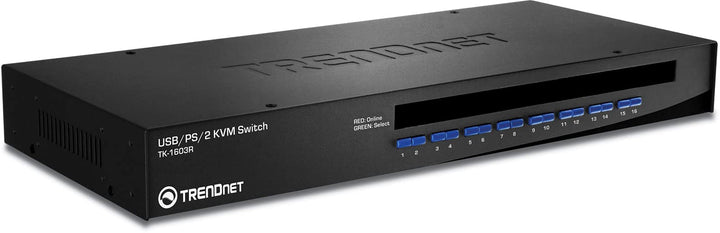 StarTech.com 4 Port Black USB KVM Switch Kit with Cables and Audio