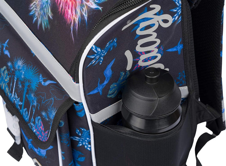 Baagl Schulranzen Jungen Mädchen Set 3 Teilig - Zippy Schultasche für 1. Klasse - Grundschule Ranzen