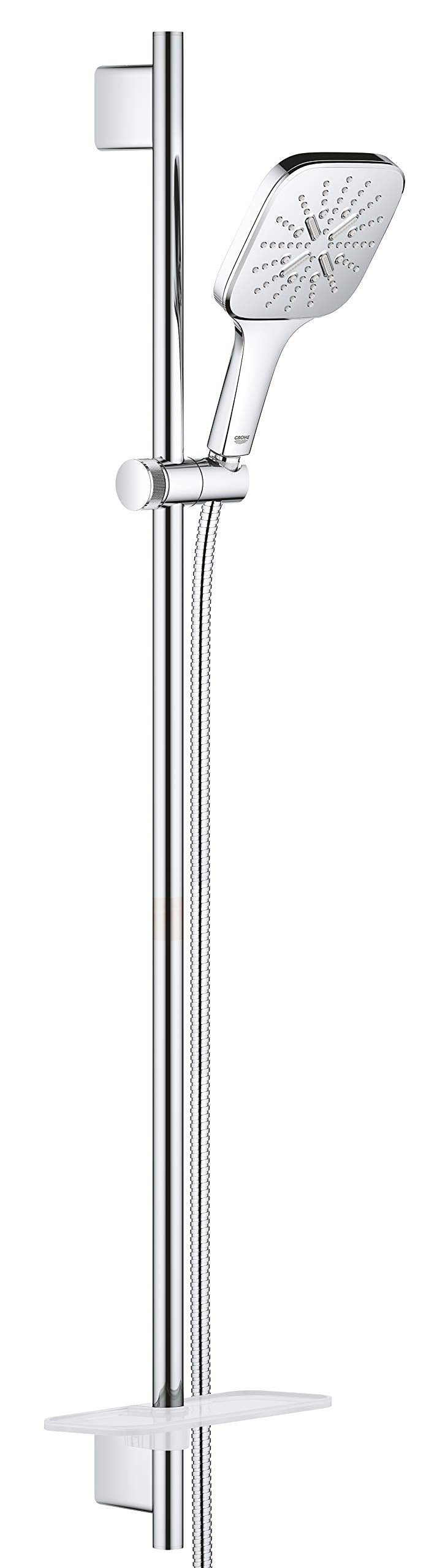 GROHE Rainshower SmartActive 130 - Brausestangenset (3 Strahlarten, 900mm Brausestange, inkl. Duscha