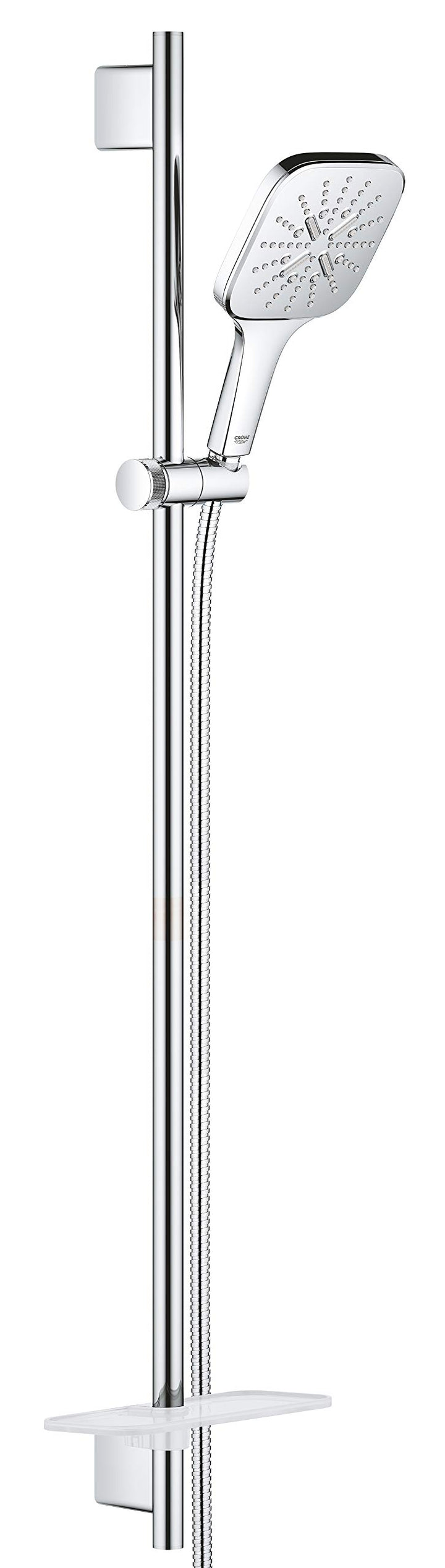 GROHE Rainshower SmartActive 130 - Brausestangenset (3 Strahlarten, 900mm Brausestange, inkl. Duscha
