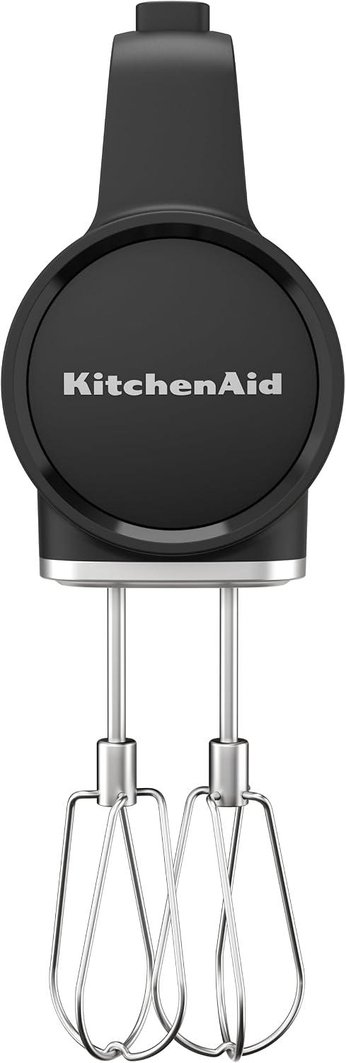 KitchenAid Handmixer kabellos - Go Cordless - Mit 7 geschwindigkeiten und soft start - 2 Edelstahl t