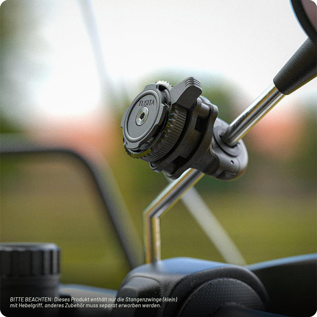 TUSITA Twist Lock Roller Motorrad Spiegelhalterung