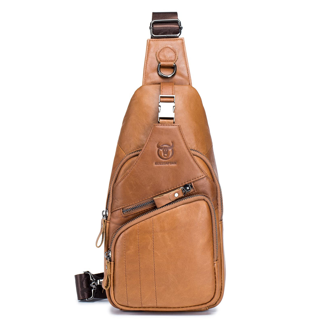 VARLIVOO Retro Herren Sling Bag Crossbody Bag Umhängetaschen Schultertasche Outdoor Sportarten Wande