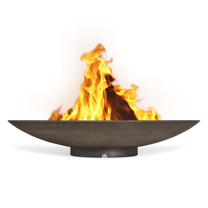 Feuerschale 100 cm gross aus Cortenstahl 2,5 mm Feuerstelle rund Metall Feuer Schale für den Garten