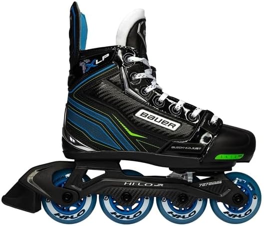 Bauer X-LP Inline Skate verstellbar Junior, Weite :R = Regular, Grösse:35-38.5