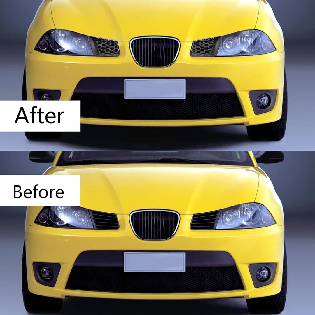 Heizkörpergitter für Seat Ibiza Cordoba 6L 2002-2009 Zubehör 2 Stück Stossstange Vorne Nierengitter