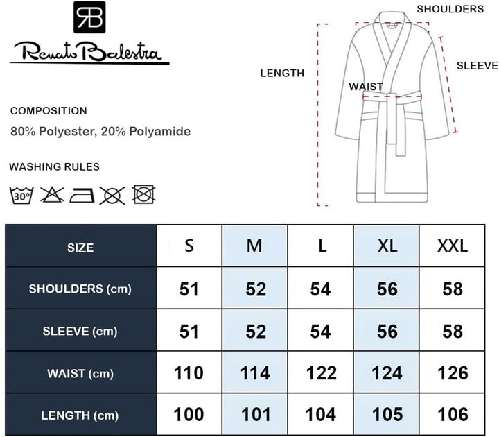 Renato Balestra Bademantel Mikrofaser Unisex mit Kapuze, Beige