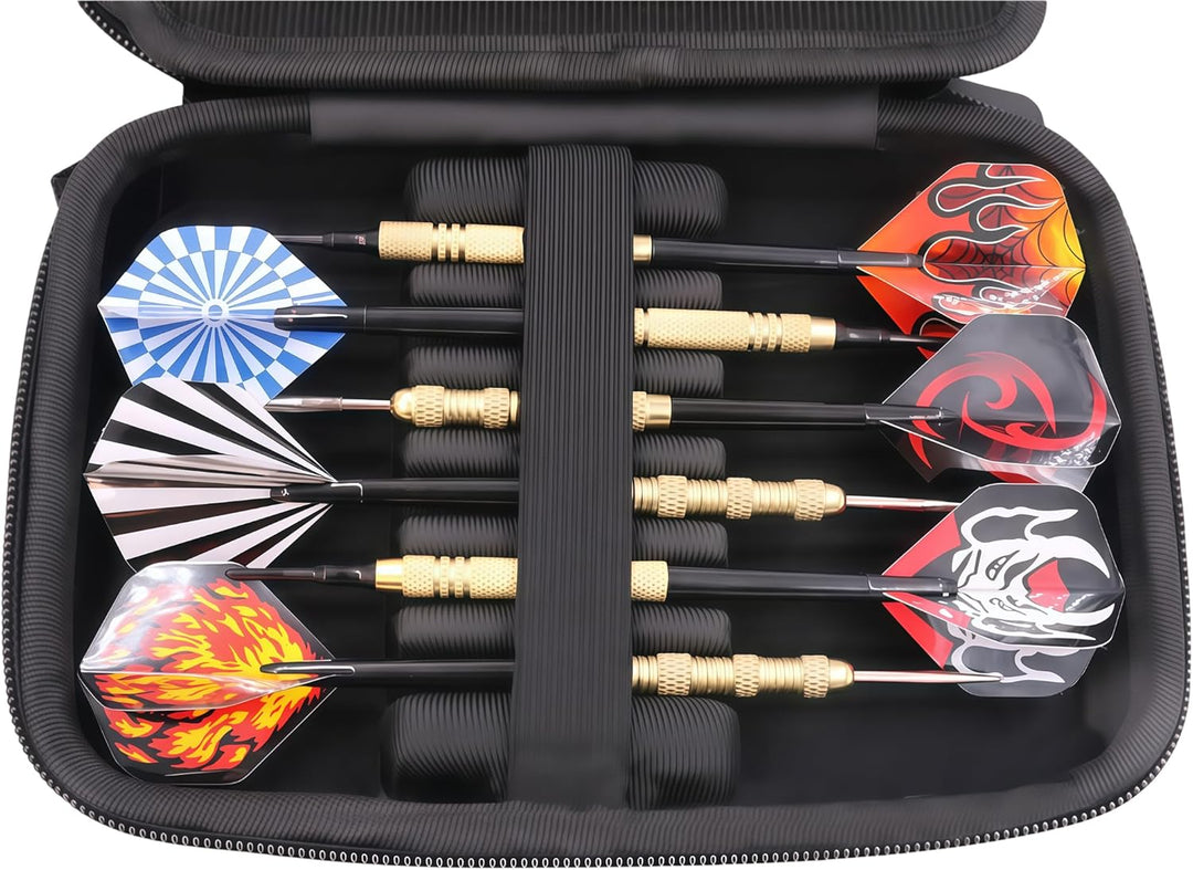 Dart Case Blaze Pro 6 | Dart Tasche für 6 Darts | Professionelles Dart Etui mit Eva-Schutz | Aufbewa