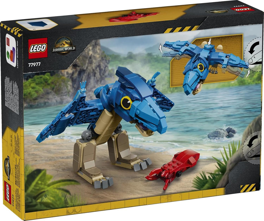 LEGO Jurassic World Baby-Dinosaurier: Pteranodon - Bauspielzeug - bewegliches Pteranodon und EIN Tin