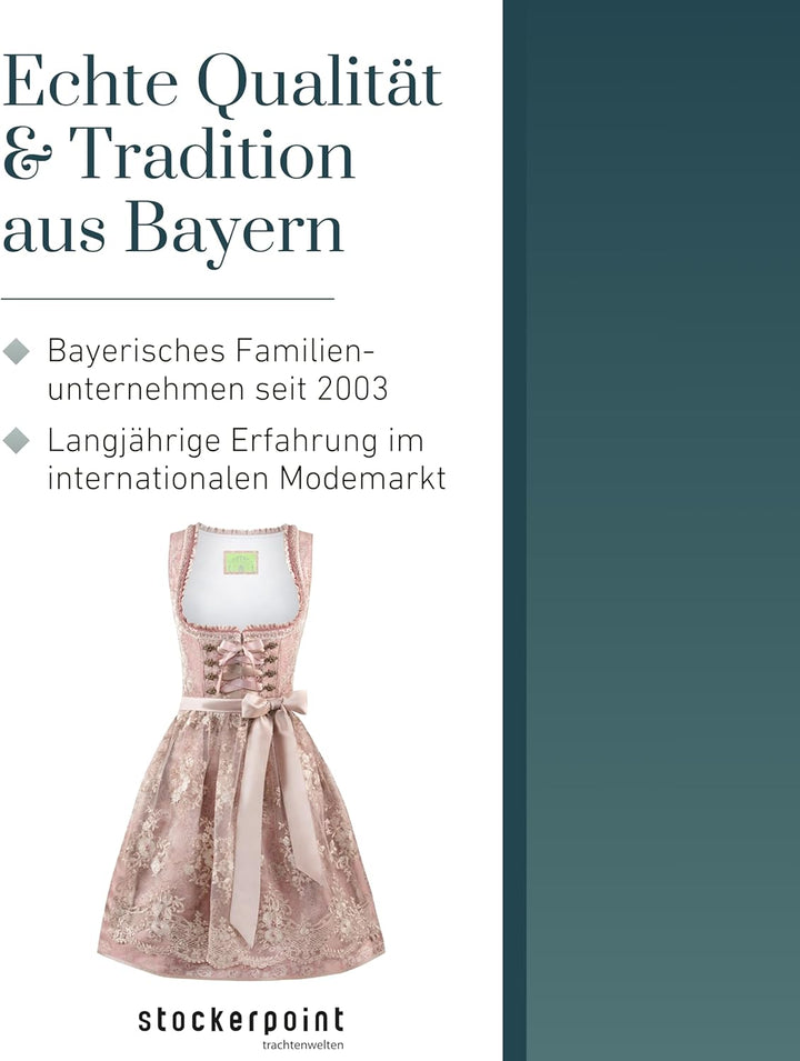 Stockerpoint Damen Noelia Kleid 38 Altrosa, 38 Altrosa