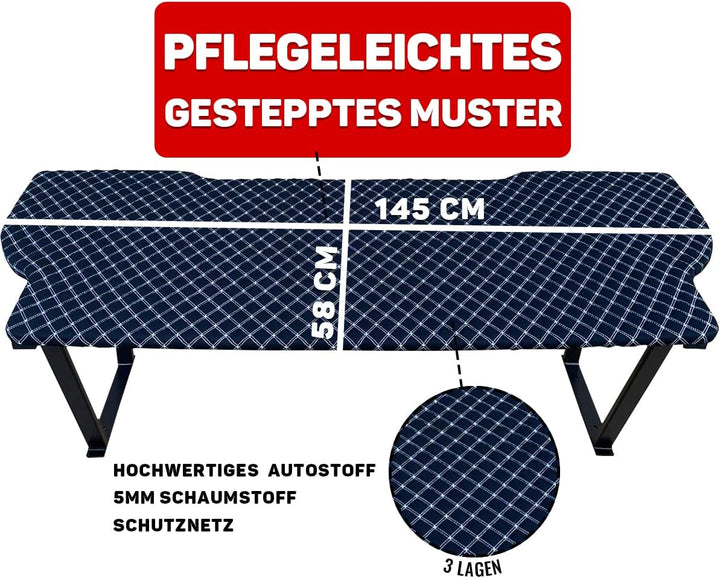 BREMER SITZBEZÜGE Multiflexboard kompatibel mit VW T5 T6 T6.1 Multivan Bettverlängerung Wohnmobilbet