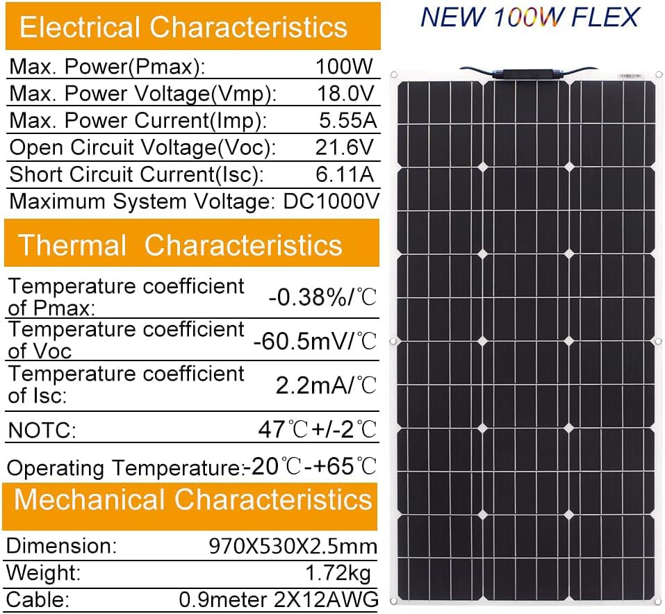 Flexibel Solarmodul 4x100W 18V Solarpanel Monokristallin Solarzelle Photovoltaik Solarladegerät Sola