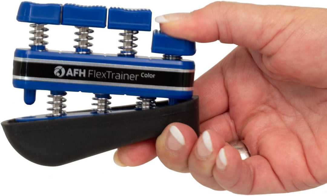 AFH FlexTrainer Color | gelb | leicht ca. 0,45-0,98 kg bzw. ca. 0,99-2,16 lbs | Fingertrainer