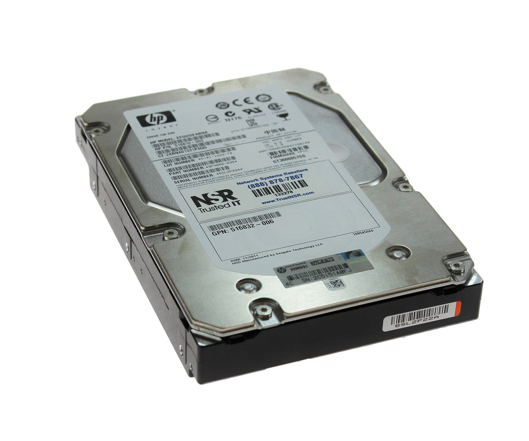 HP 516828-B21 - HDD/600GB 15K SAS 3.5" DP - **New Retail** - Warranty: 3Y