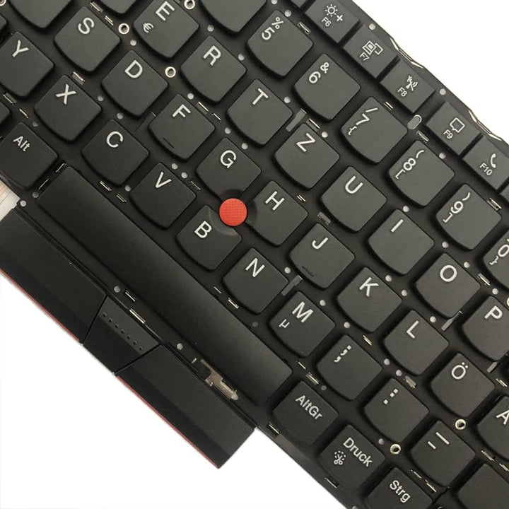 Gintai Ersatztaste Tastatur Deutsch Keyboard QWERTZ Backlit für Lenovo Thinkpad T490s 20NX 20NY, T49