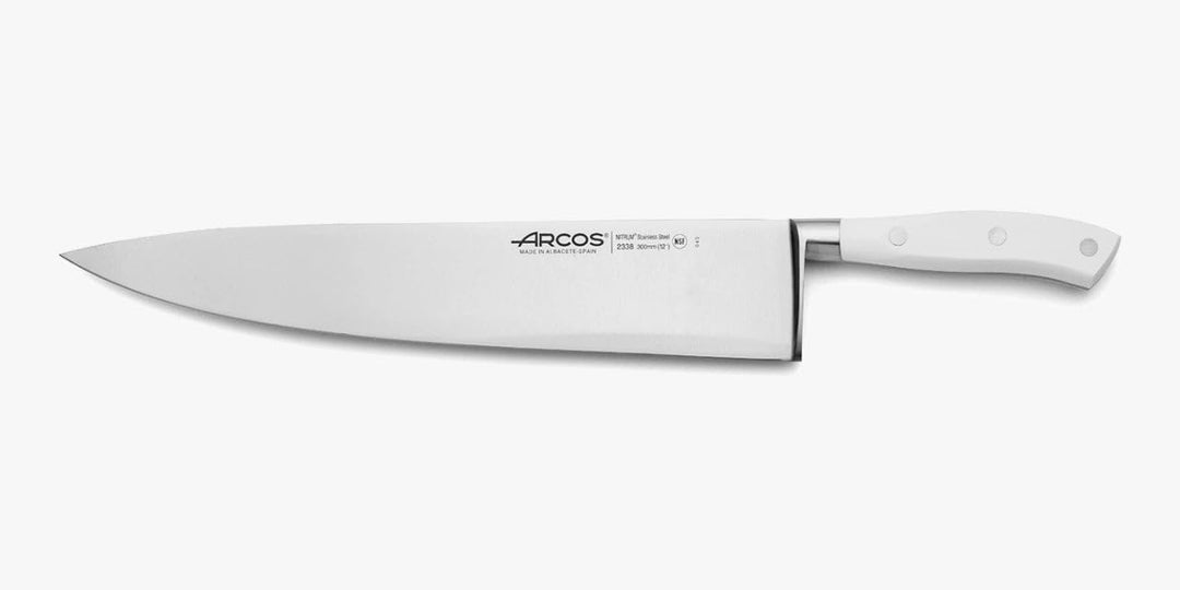Arcos 233824 Serie Riviera Blanc - Kochmesser - Klinge aus Nitrum geschmiedetem Edelstahl 300 mm - H
