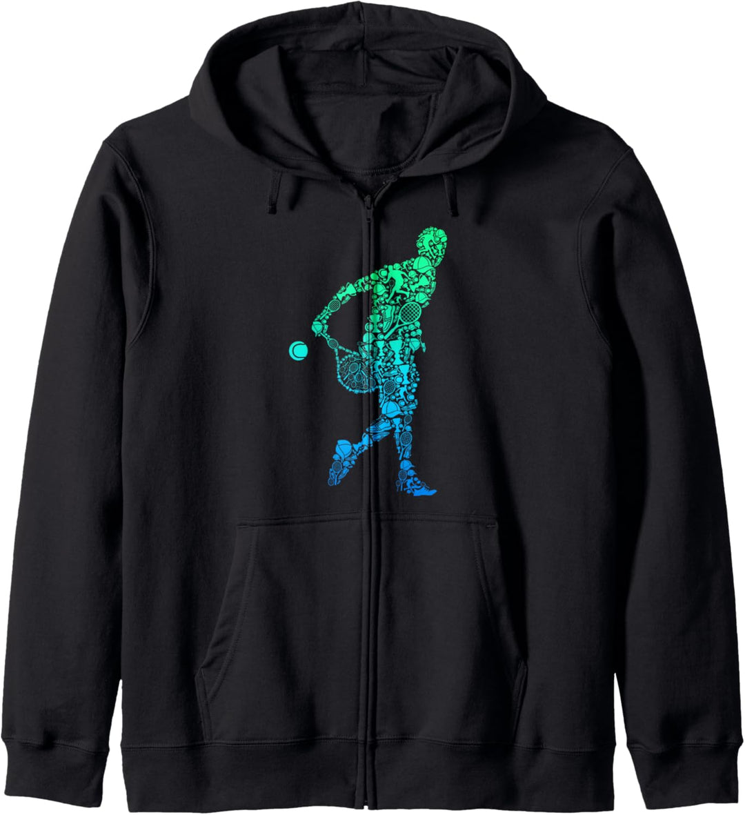 Tennis Tennisspieler Herren Jungen Kinder Kapuzenjacke